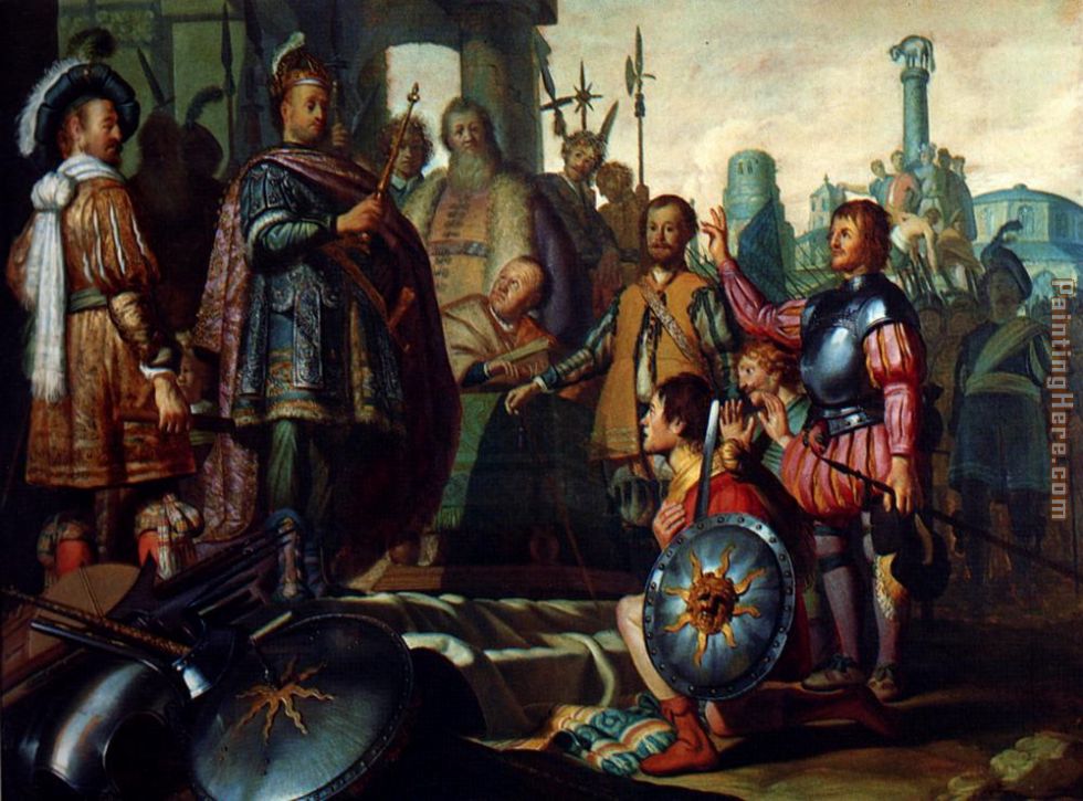 Rembrandt History Painting